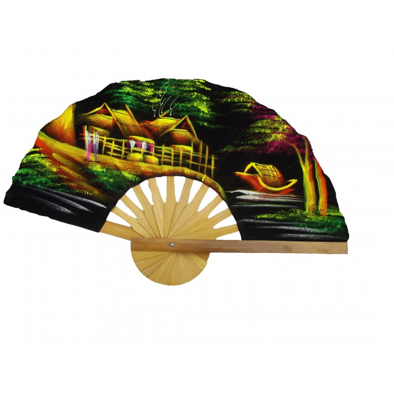Hand Decorated Fan
