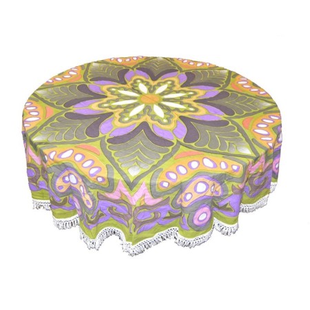 Tenture Ronde Fleur