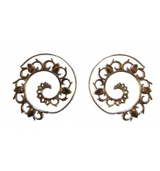 Indian Spiral Earrings