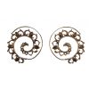 Indian Spiral Earrings