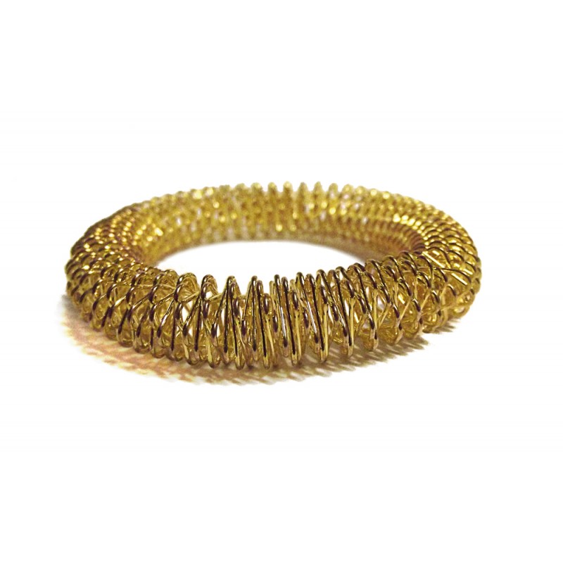 Big Acupressure Bracelet (gold)