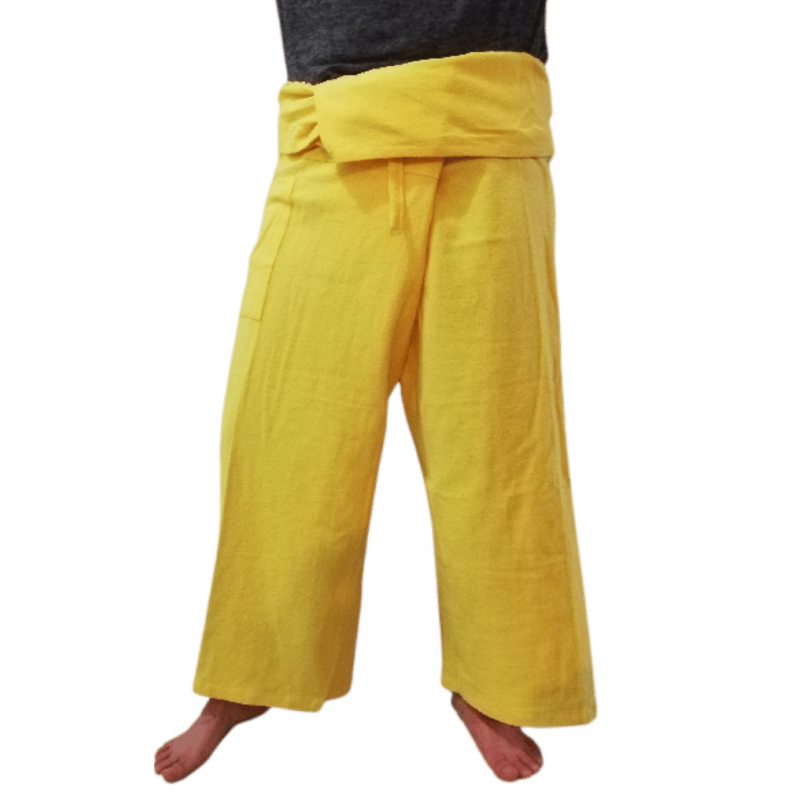 Yellow Fisherman Pants
