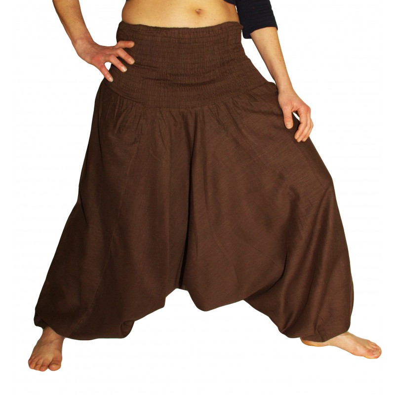 Grey Aladdin Pants for Woman