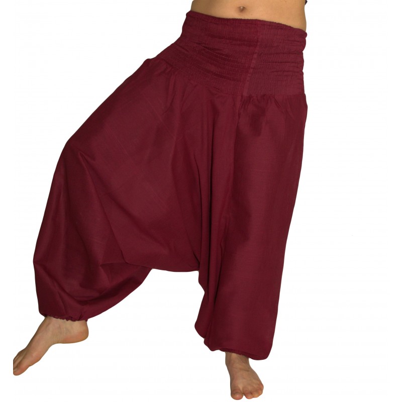 Dark Brown Aladdin Pants for Woman
