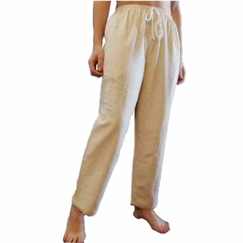 Pantalon Beige Coton Arasia