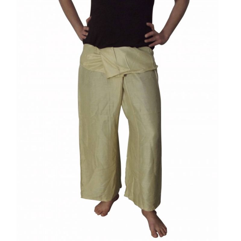 Pantalones Tailandeses Rayon Negros