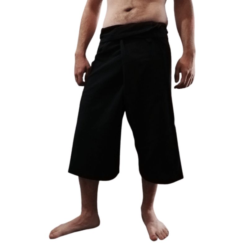 Pantalones Tailandeses Cortos Negros