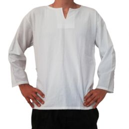 Camisa Algodon Blanco (hombre)