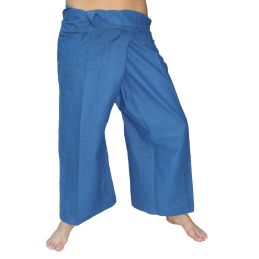 Blue Fisherman Pants