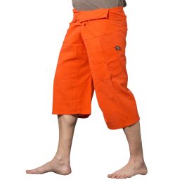 Pantalones Tailandeses Cortos Naranjas