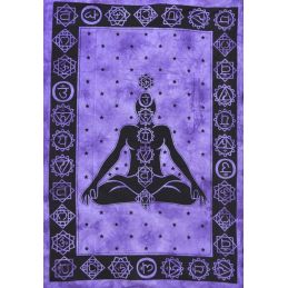 Purple Meditation Wall Hanging