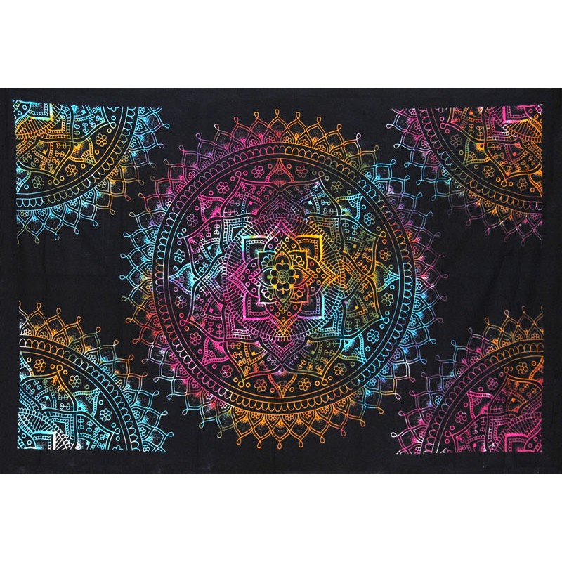 Tapiz de Pared Mandala Multicolor
