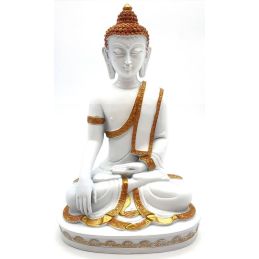 Estatua de Buda blanco