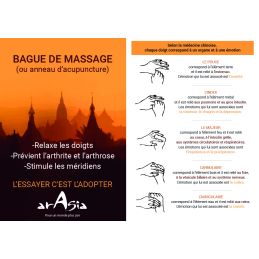 Bague de Massage Tuto ARASIA