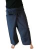 Dark Blue Striped Thai Pants