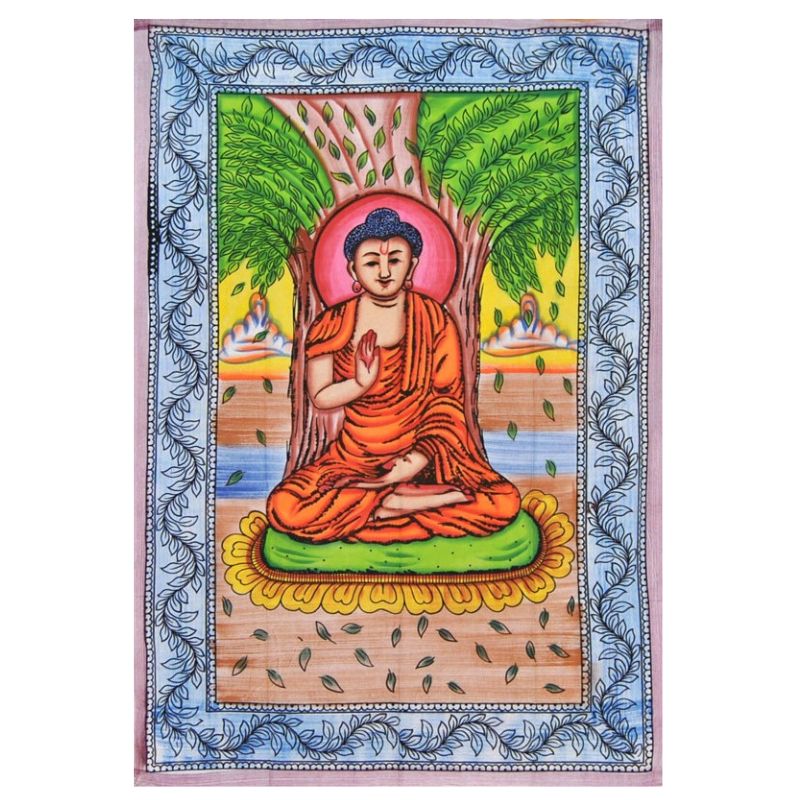 Tapiz de Pared Buda multicolor