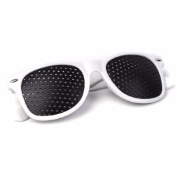 White Glasses With Holes