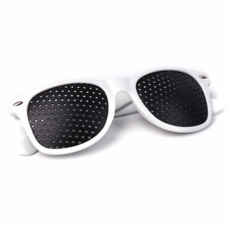 Lunettes Sténopes Blanches