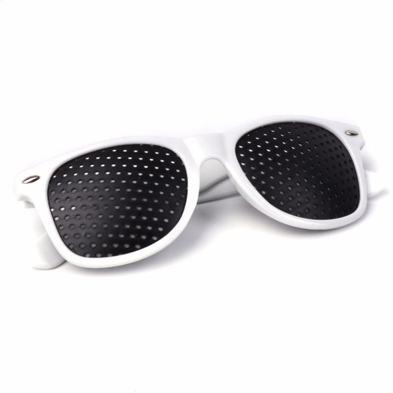 Gafas Con Agujeros Blancas