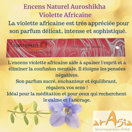Encens Violette Africaine