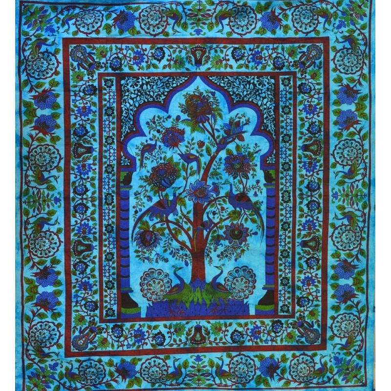 Tree of Life Blue Hanging