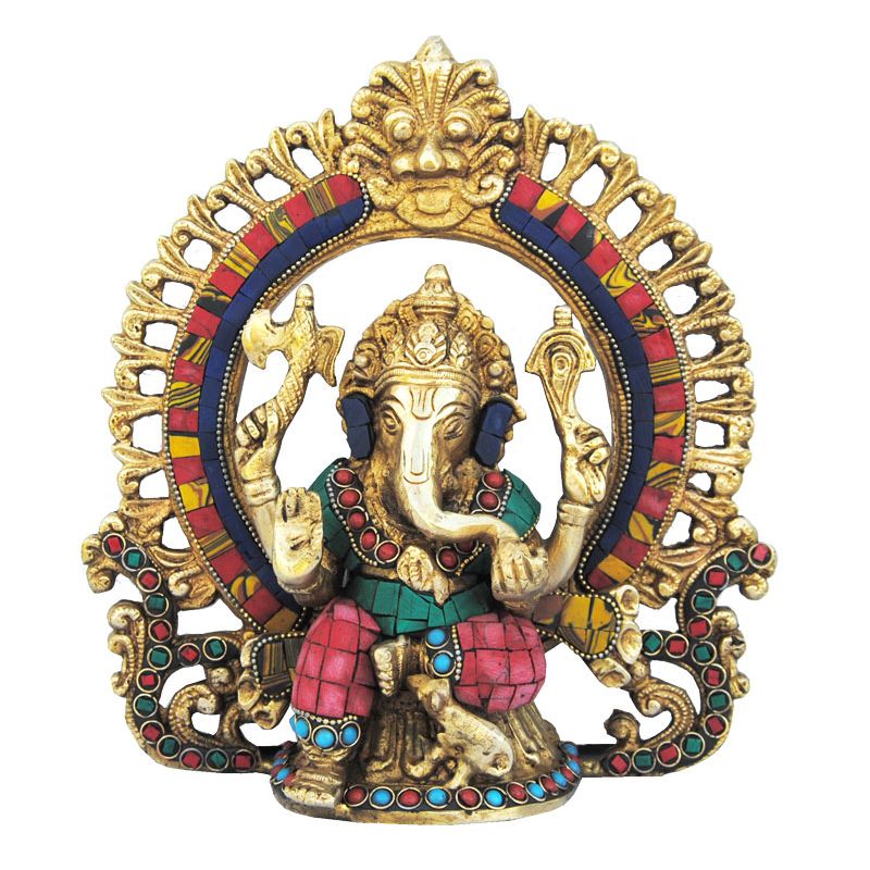 Colored Ganesh
