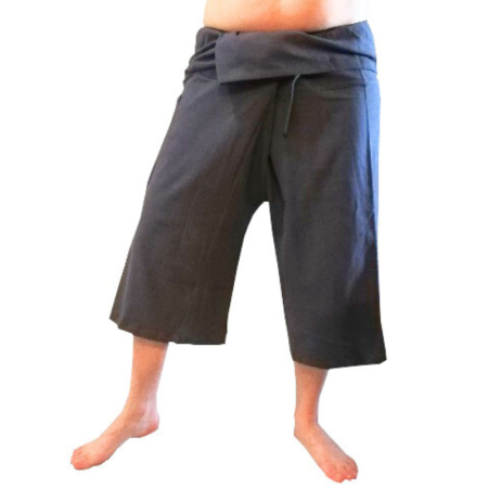 Grey Thai Capris