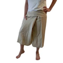 Hemp Thai Cropped Pants
