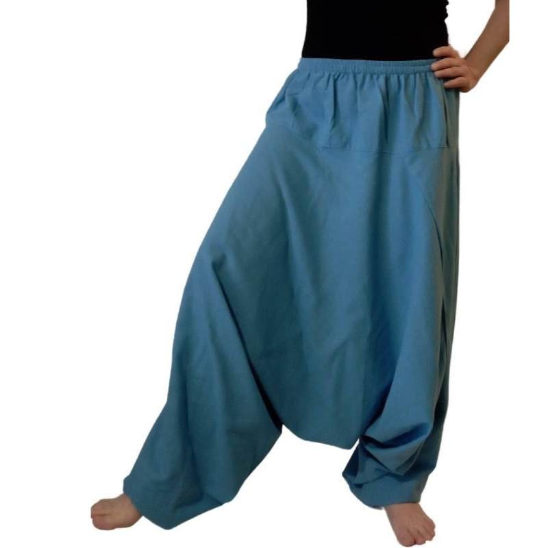 Sarouel Coton Bleu