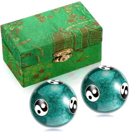Boules de Qi Gong Vertes