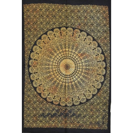 Yellow Rangoli Wall Hanging