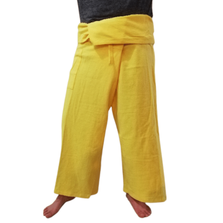 Pantalon Thaï 1er prix - Jaune