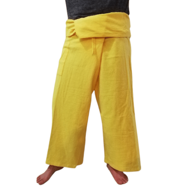 Pantalón Tailandés Barato Amarillo