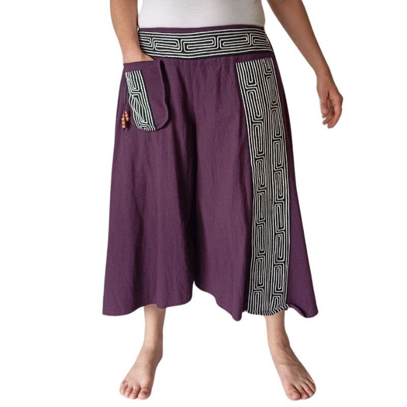 Pantalones Mong XL purpura