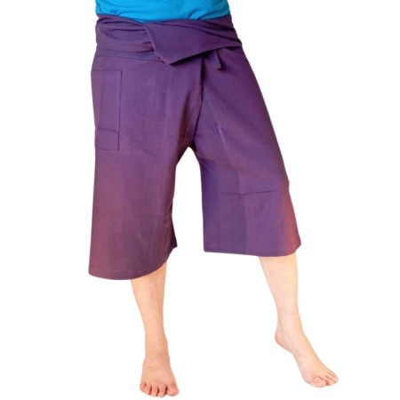 Purple Thai Capris Arasia