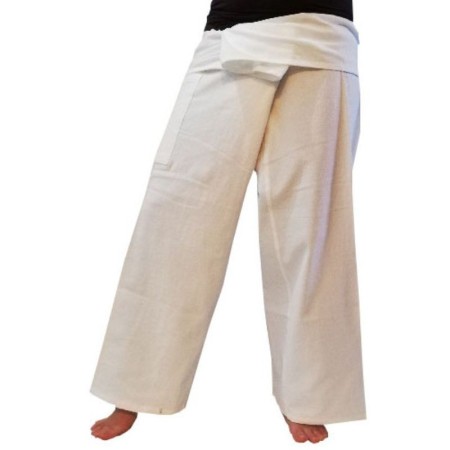 White Fisherman Pants