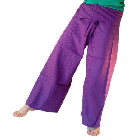 Purple Fisherman Pants Arasia
