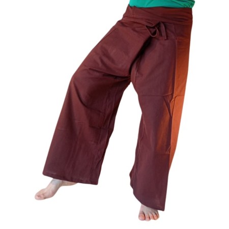 Pantalones Tailandeses XL Arasia Chocolate