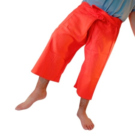 Orange Thai Capris