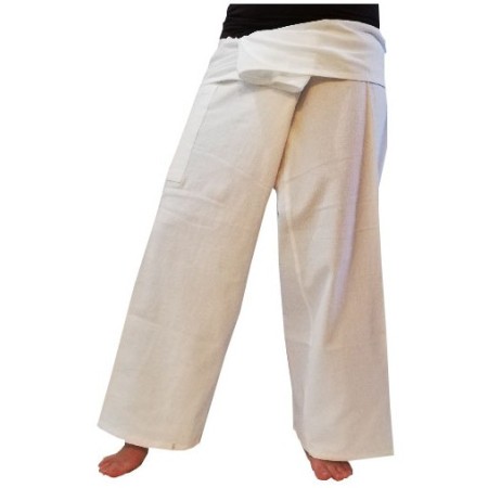 Pantalón Tailandés Barato Blanco