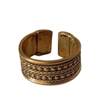 Bague en Cuivre Réglable Homme