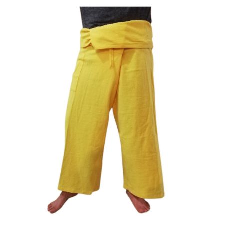 Pantalones Tailandeses XL Baratos - Amarillos