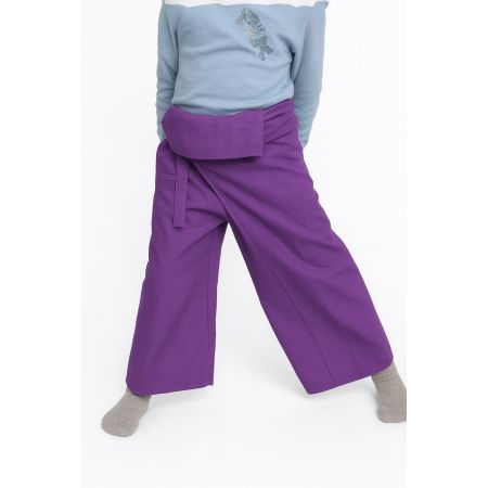 Purple Children Fisherman Pants