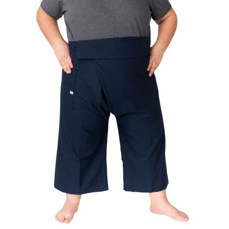 Pantalon Thaï ARASIA Jumbo marine