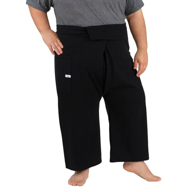 Pantalon Thaï ARASIA - Jumbo noir