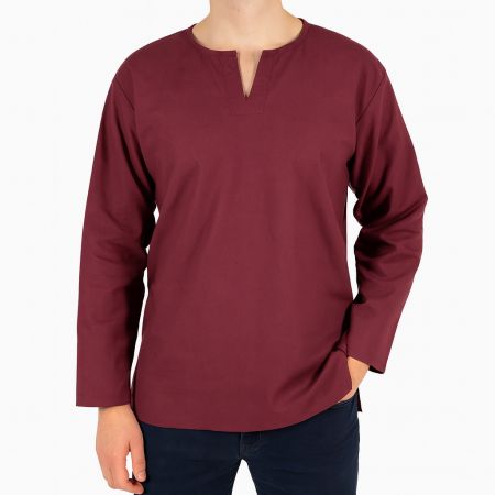 Camiseta Tailandesa Ligera Burdeos