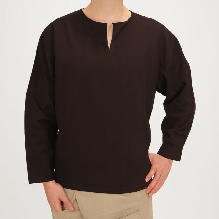 Chemise Coton Chocolat