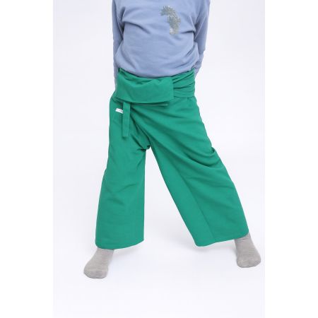 Pantalon Thaï Enfant Vert clair