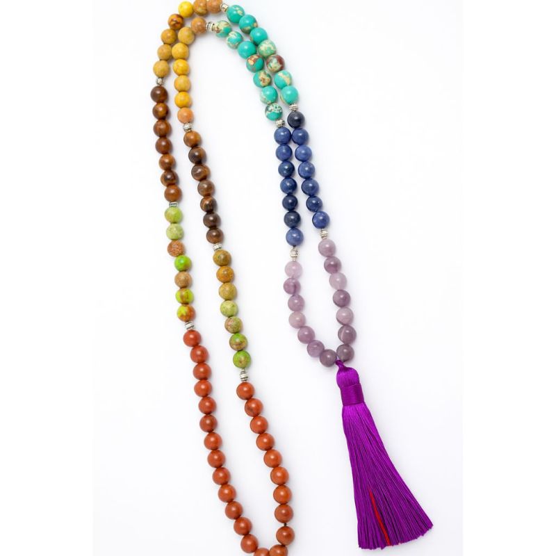 Mala 108 Perles Chakra