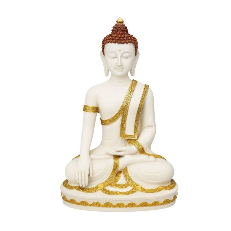 Statue Bouddha Blanc
